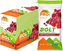 PROBAR - BOLT Ekološka energijska žvečila, brusnično jabolko, ne-GMO, Gluten-free, USDA Certified Organic, Zdrava, Naravna energija, Hitro gorivo Gumiji z vitamini B in C (12 Count)