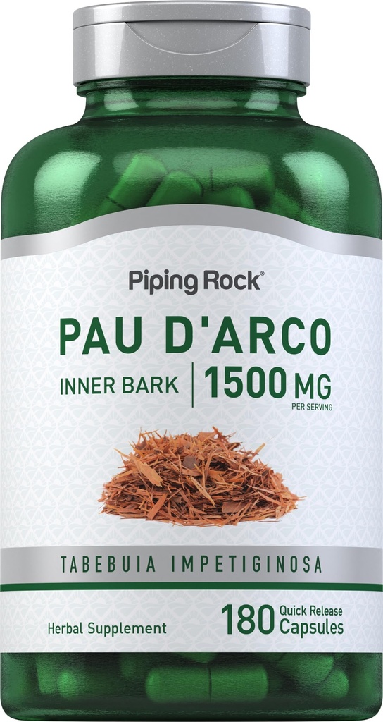 Kapsule Piping Rock PAU D'Arco 