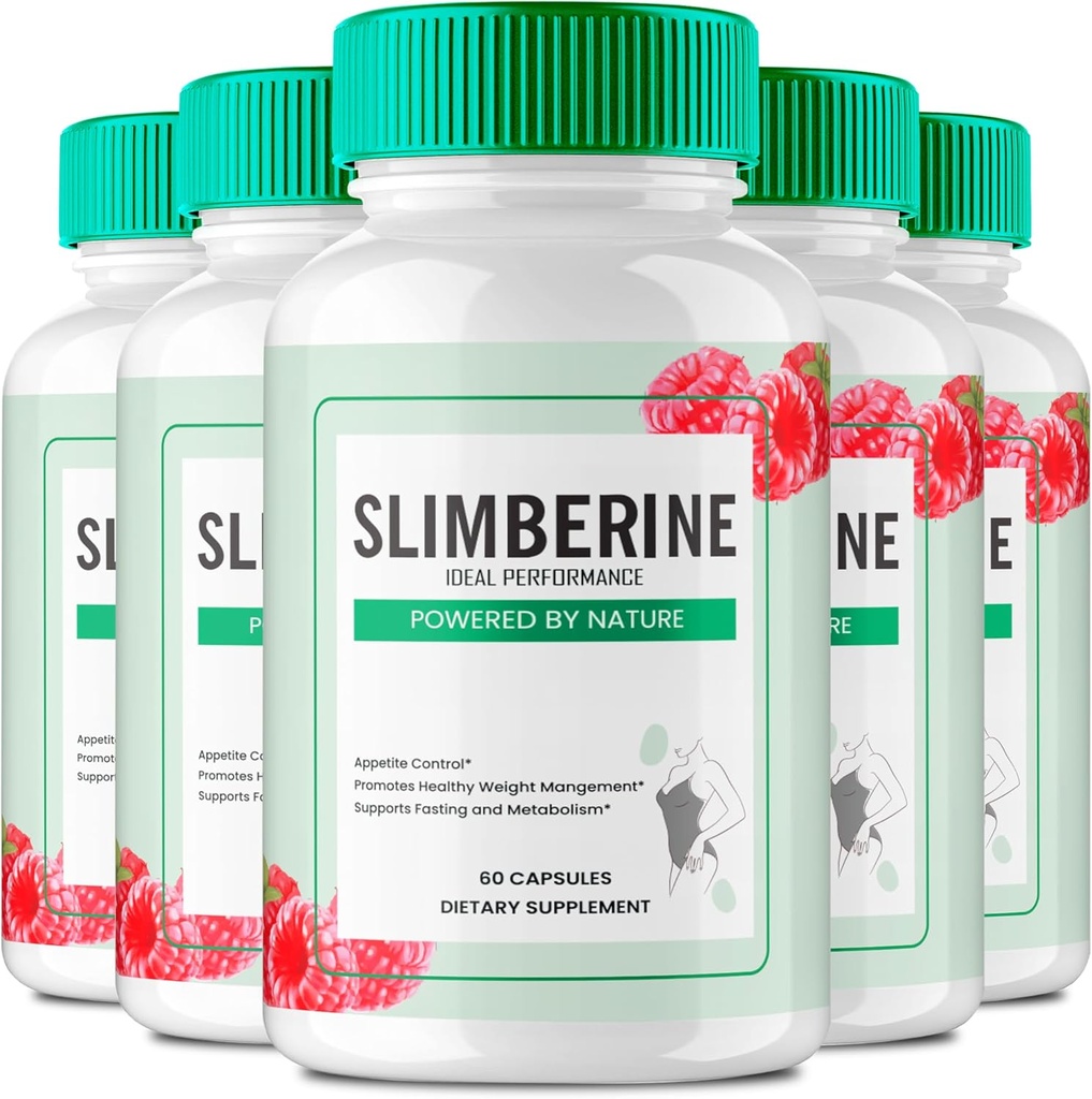 Slimberine Keto Kapsule, Slimberine Napredno Formula tablete - Največja moč, Slimberine Vse naravne Keto tablete, Slimberine Kapsule, Slimberine Uradna Formula Tablete Mnenja (5 Pack)
