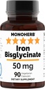 železov bisglicinat 50 mg - 90 Vegovih kapsul - 50 mg elementarnega železa na kapsulo