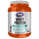 NOW Foods Sports Nutrition, Whey Protein, 24 G z BCAA, kremna čokolada v prahu, 2-pound
