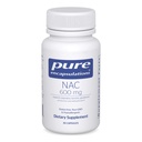 Čiste enkapsulacije NAC 600 mg - N- acetil cistein NAC dodatek za pljučno zdravje in imuno podporo, jetrna podpora in antioksidanti* - s prosto obliko N- acetil- L- cistein - 30 kapsul