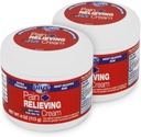 Krema za olajševanje bolečine Blue Goo - globoko grelno drgnjenje za hrbet/neck, športne mišice/skupnost, spraini, burzitis, sevi - 2 pakiranji po 4 oz, izdelano s 100% Pure Emu olje