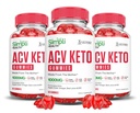 Upravičeni laboratoriji (3 Pack Simpli Health Keto ACV Gummies Napredna Formula 1000MG Apple Cider Vinegar Oblikovan z Granatni beet Juice v prahu B12 Vegan Non GSO 180 Gummys