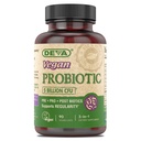 Deva Vegan Probiotic dodatek - Pre, Pro, in postbiotiki za digestivno zdravje, 5 milijard CFU, na osnovi tal, Spore Forming, Dairy Free, FOS Prebiotiki, za ženske in moške, Veganske kapsule, 90 Število