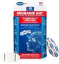 Migrene AID Migrene Relief Patches - hitro ukrepanje, Nezdravljena podpora za glavo Tension, Enostavno za uporabo glavobol obliži, varno za vsakodnevno uporabo, 10 Odstranljive Migrene obliži, Made in USA