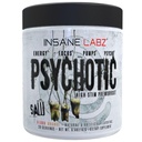 Insane Labz Psychotic Saw, High Stim Pre Workout Powder z OxyGold-TM in AMPiberry®,Extreme Trajna energija s Teacrine®,Focus s CognitIQ® in vzdržljivost (30 strežb, krvavo pomarančo)