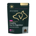 VetriScience Veterinarska moč Zdravje Gut & Prebava - Pet Digestive Health Supplement for Cats & Dogs - Gut Health & Imuna Support - Lastnosti Probiotiki, Prebiotiki & Postbiotics - 60 Count