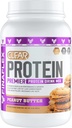 FINAFLEX Clear Protein, Peanut Butter - 2 lb - spodbuja mišično zmogljivost in rast - Mlečni shake- like okus - Nizka vsebnost ogljikovih hidratov, nizka vsebnost maščob in gluten brezplačno - 27 Servisi