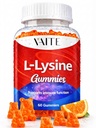 L-Lysine 1000mg Gumies - podpira kožo, Lip, Vegan, Gluten brez, Vitamini za odrasle Zdravje tkiva in imunski sistem, Žvečilni izdelki, Aminokislinski vitamin dopolnilo in kompleksni dodatki, Non-GMO