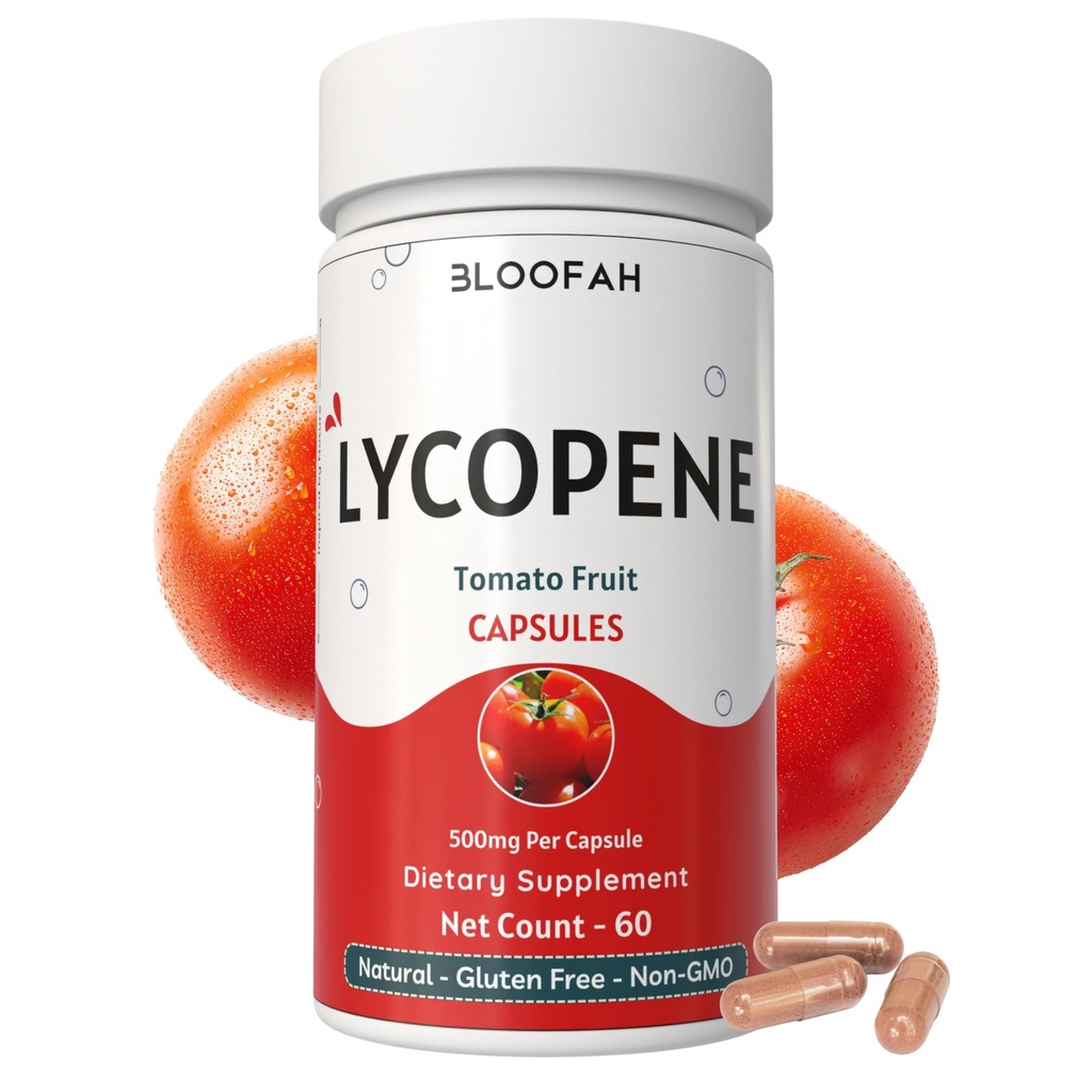 Paradižnikov prašek (Lycopen) Kapsule 500mg - 60 Count 