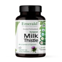 EMERALD LABS European Milk Thistle - Ekološka Milk Thistle Extract - Podpira zdravje jeter in pomaga ohranjati naravno energijo, prebavo in zdravje možganov - 60 Zelenjavne kapsule (Do 60-dnevno oskrbo)