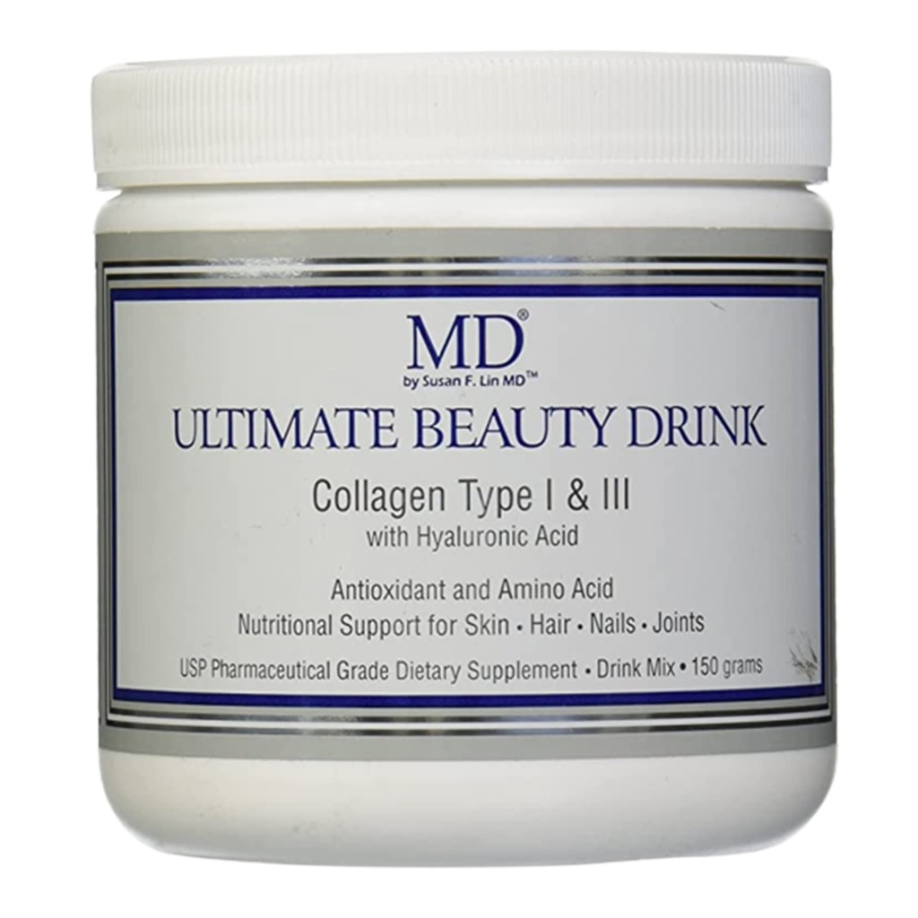 MD Ultimate Beauty Drink Powder CollagenTip I & III 