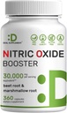 DEAL DOPOLNILO Dušikov oksid Booster 30.000mg ekvivalentno, 360 kapsule – naravna pesa koren & marshmallow korenska mešanica – spodbuja hranilni pretok mišic in srca – ne-GMO