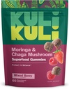 Kuli Kuli Super Energy Gummies - Energy Supplements with Moringa, Coffeine-free Natural Energy Booster - 60 Non-GMO, Gluten-free Moringa Gummies