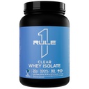 Pravilo 1 Jasno izolat sirotke - 20g All-whey izolat beljakovin, več kot 9g EAA, 300mg elektrolitskih mineralov, 90 kalorij, svetlobe, Crisp, in osvežilni okus (27 strežbe, modra malina)