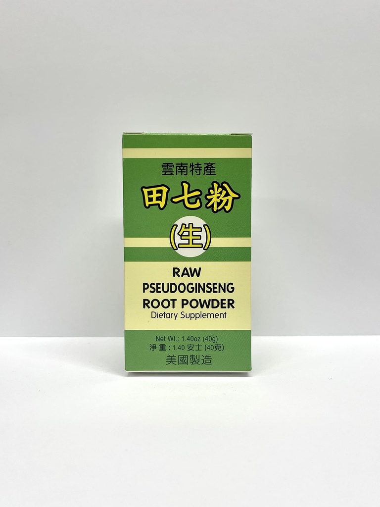 Surovi Pseudoginseng Root Powder Zeliščni dodatek pomaga spodbujati zdravo kardiovaskularni sistem 1.4oz Izdelano v ZDA