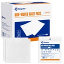 Kingstar Sterilne netkane gaze Pads, 4"x 4" Rana oblačenje, 60 paketov - 120 kosov Superior mehko goba Pads, Višja absorbent gaze Compress za travmo ali post-operativne rane
