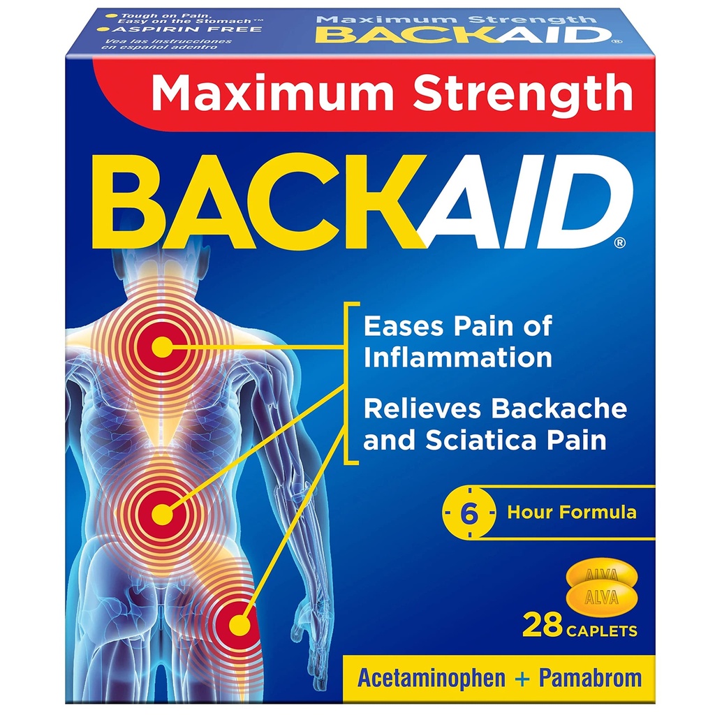 BACKAID tablete 28 tablete (paket po 6)