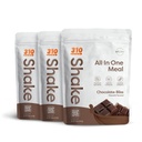 310 Nutrition – All-In-One Mechange Shake - Nova formula z Fiber Rich Vegan Superfood Mešanica - naravna sladila - Nizko karb Shake, Keto & Paleo prijazno - Gluten Free - 26 Essential Vitamins & Minerals - Triple Flavor Pack