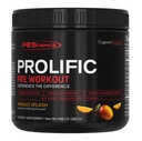 PEScience Prolific Pre Workout Prašek za moške in ženske z L-citrulin dušikov oksid Booster, Energy Powder & Nootropic for Focus – Preworkout brez Beta Alanine – 40 Scoops, Mango Splash