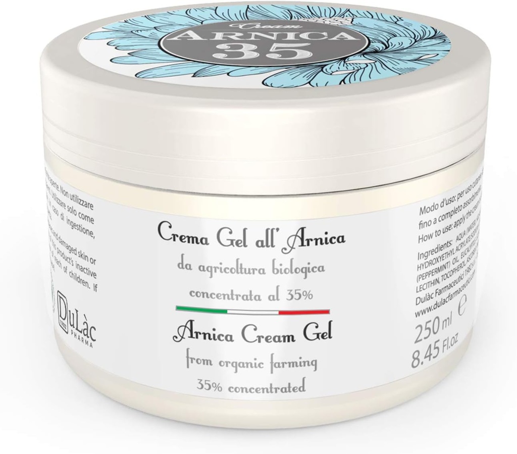 Dulàc - Arnica Cream 8.45 Fl Oz Bogati z organskimi izvlečki Arnica Montana, Arnica Bruise Cream Dodatna moč tudi idealen za mišice in skupno lajšanje, otekanje in edem