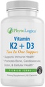 Vitamin D3 K2 5000 i.e. dodatek s kalcijom, brez glutena, ne-GMO formula, visoka jakost, zdravje kosti, zdravje srca, imunska podpora, 60 kapsul