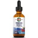 KAL 0.3 Mg Melatonin Cherry Bezgove kapljice, 2 tekočine Ounce