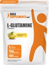BulkSupplements.com L-glutamin prašek - Glutamin dodatek, Aminokisline dodatek - Lemon Italian Ice Flavor, 7g na Serving, 700g (1,5 lbs) (Pack of 1)