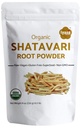 Iyasa Holistics Organic Shatavari Root Powder Pack of 8 oz/227 Gm, Asparagus racemosus, USDA Organic Ayurveda zelišče, Ženske zdravje Tonik, Splošno Pomlajanje Tonic Reseable Pouch