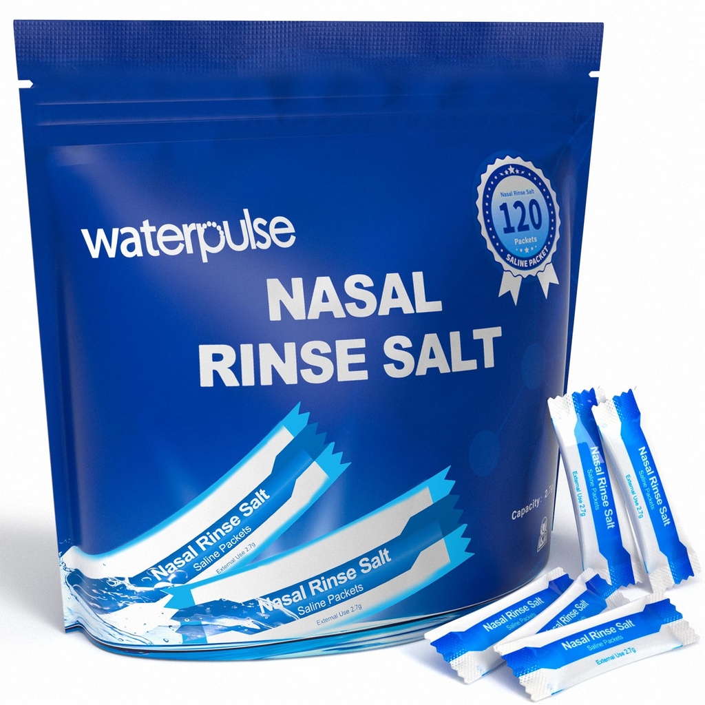 120 Saline Packets,Sinus Rinsing Packets za Neti Pots,Neti Pot Sol Packets individualno zaviti,Nasal Rinse Packets Neti Pot Sol za Nazal namakanje sistema,Nasal Wash Squeeze Steklenica & Sinus Relief