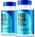NutraRize (2 paket) Free Pain Pro kapsule, Uradna Keto formula za Fit in zdravo telo, vse naravne dodatke za podporo splošno Wellness, Premium FreePainPro tablete Pregled (120 kapsul)