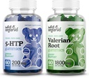 Wild & Organic 5HTP Gumies & Valerian Root Gumies 60 Count