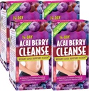 Applied Nutrition 14-Day Acai Berry Cleanse - 56 tablet, pakiranje po 4 - Podpora za hujšanje Flush + Mlečni osat - 112 skupno serviranje