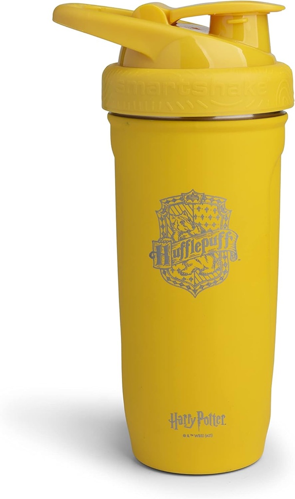 Smartshake Resforce Nerjaveče jeklo Harry Potter Huffles Shaker steklenica (900 ML /30oz) 