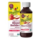 Megafood Blood Builder Liquid Iron Supplement za ženske, moške in otroke, Klinično pokazala za povečanje ravni železa brez zaprtja, Vegan, 7.7 Fl Oz (23 Serving)
