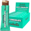 Barebells Soft Protein Bars, Minty Chocolate - 12 Count, 16g Visoke Protein Treats - Chocolate Nutrition Bar z 1g celotnimi sladkorji - na Go zajtrk ali post-workout prigrizek