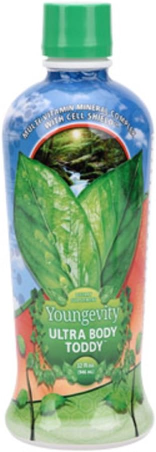 Youngevity Ultra Body ToddyTM - 100+ Nutrient Mega Multi-vitamin Mineral Supplement za moške in ženske - Izboljšana absorpcija - Phytonutrients - Aminokisline - 32 Fl Oz