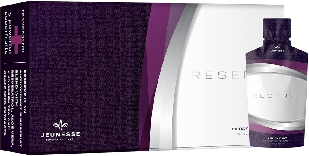 Svetovni rezervat Jeunesse - Antioksidant sadne mešanice Nutritional dodatek- 30 Packets na škatlo (30ml)
