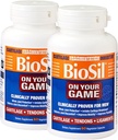 Biosil Na vaši igri - 60 Veggie kapsule, paket 2 - s patentiranim ch-OSA kompleks - povečanje kolagen proizvodnje za skupno lajšanje bolečine, prilagodljivost in razpon gibanja - GSO brezplačno - 60-dnevno oskrbo