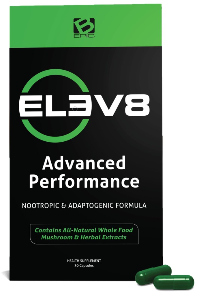 BEpic ELEV8 Advanced Performance Supplement - 30-dnevna dobava (30 kapsul) 