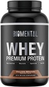 Biomentalna čokolada Whey Protein Powder - bogata aroma za rast in regeneracijo mišic - Premium Fitness Nutrition dodatek - Brez umetnih arom in sladil - Beljakovinski dodatek 2 funta