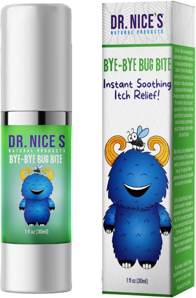 Dr. Nice's Bye-bye Bug ugriz - Pomirjujoče Bug in Mosquito Bite Srbečica 