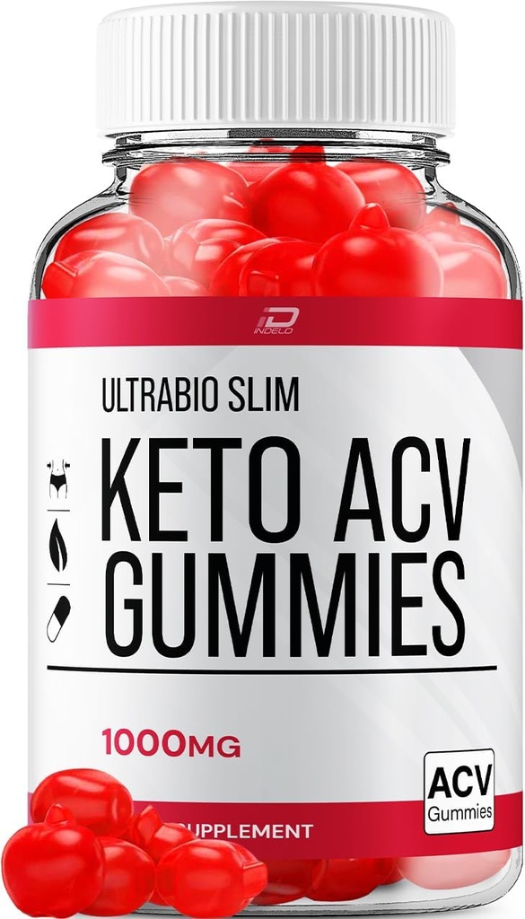 Ultra Bio Slim Keto Plus ACV Gummies Prehranska dopolnila - UltraBio Slim Keto Apple Cider Kinegar Gummies Komentarji, Največja moč BioSlim Gummies za napredno upravljanje teže (1 Pack - 60 Gummies)