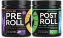 Gold BJJ PreRoll in PostRoll Jiu Jitsu dodatek paket