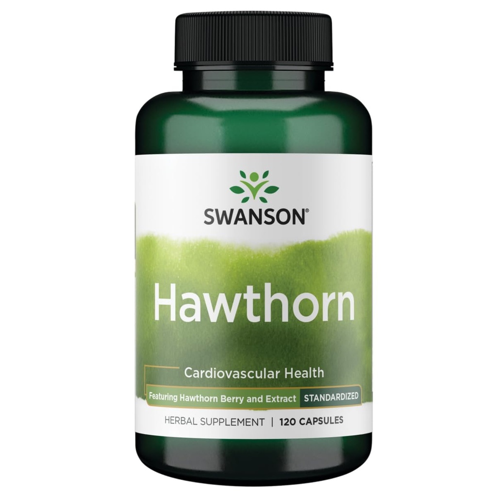 Swanson Hawthorn Extract (standardiziran) 250 miligramov 120 kapsul