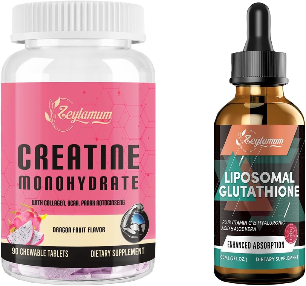 Liposomski glutation tekoči in kreatin monohidrat