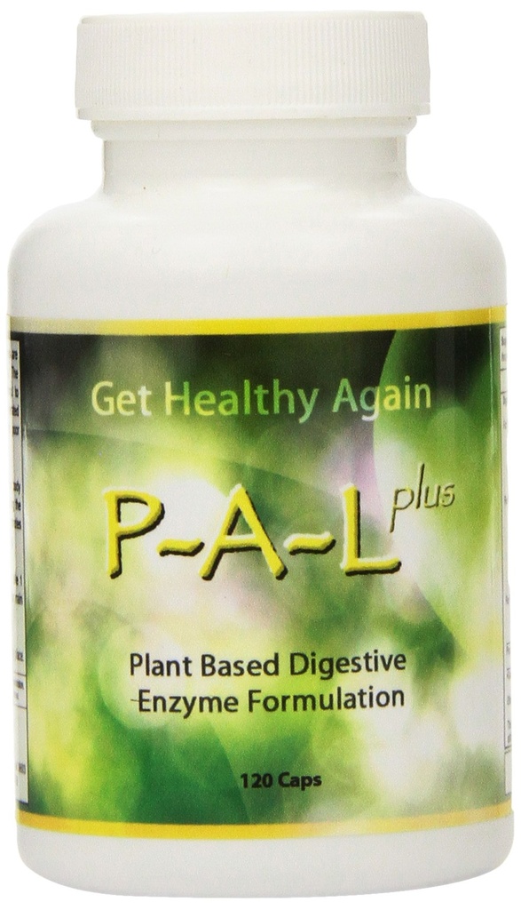 P-A-L plus rastlinska digestivna encimska formulacija, 120 kapsul