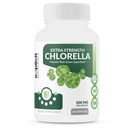 eXplicit Dodatki Dodatna moč Klorella Superfood kapsule Zlomljene celične stene Visoka moč Vegan Super Hrana, 1000 mg dnevno - 60 kapsul