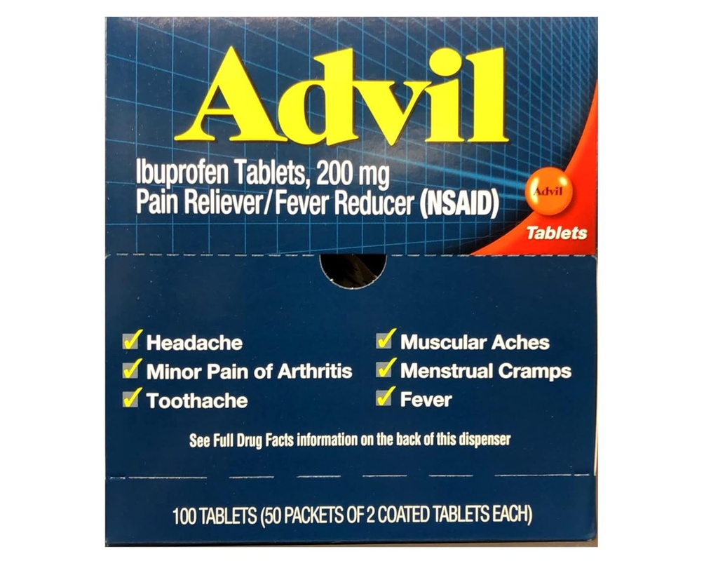 Advil Pain Reliever/Fever Reducirajoča tableta